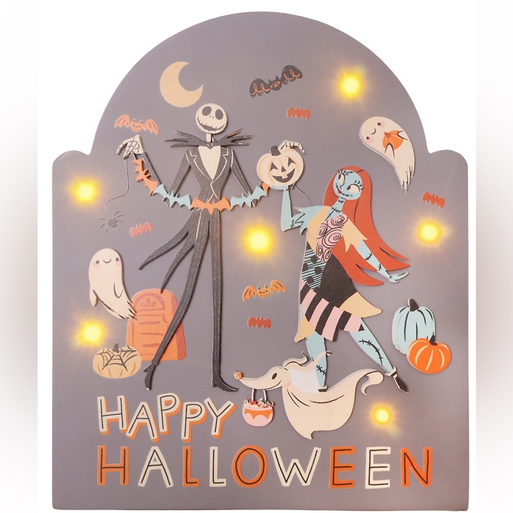 Disney's The Nightmare Before Christmas Happy Halloween Caption Box by Celebrate